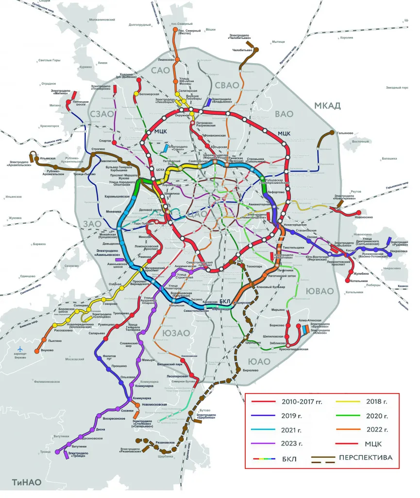 строительство метро на карте москвы строительство метро на карте москвы
