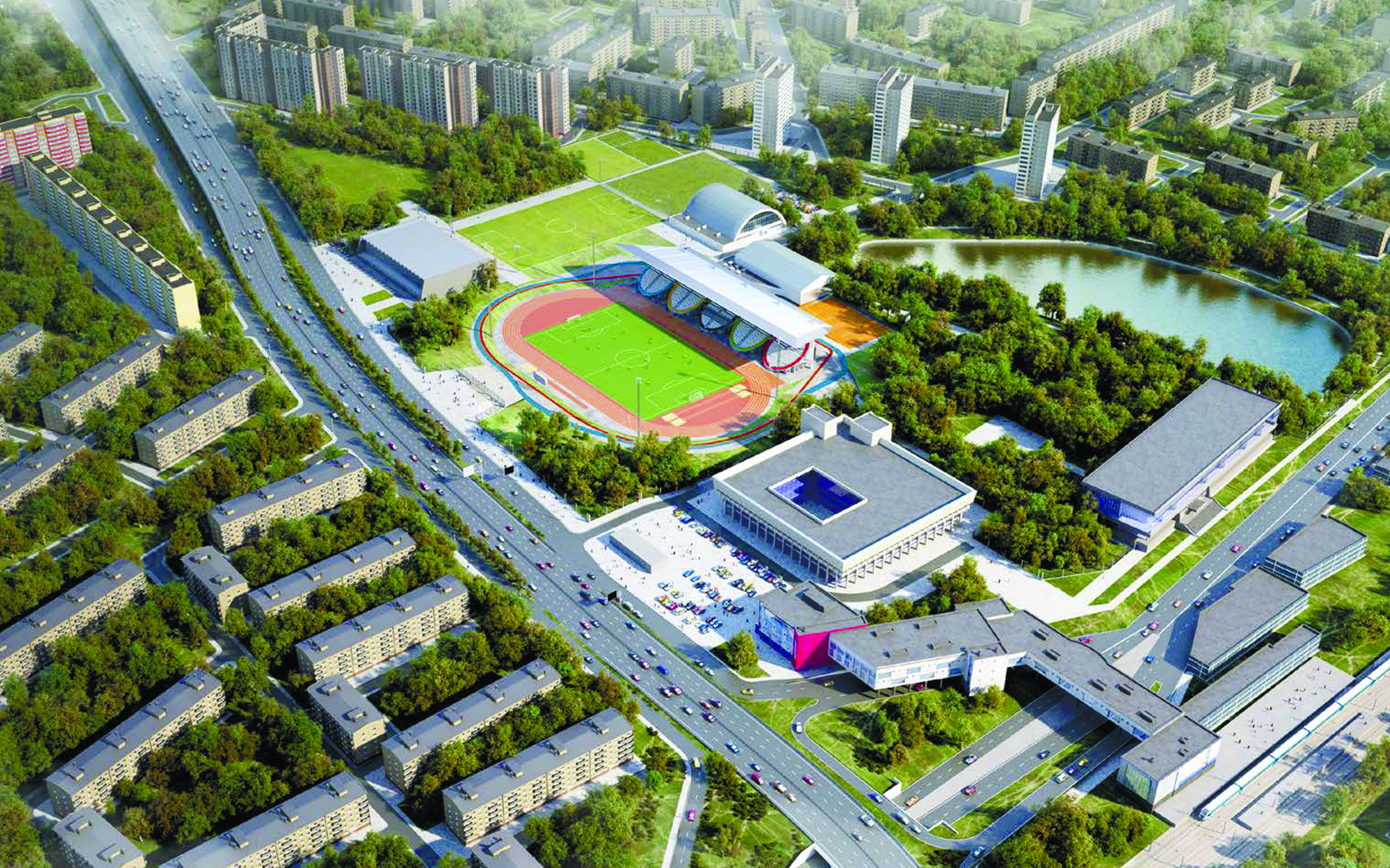 В столице завершается реконструкция стадиона «Москвич»
