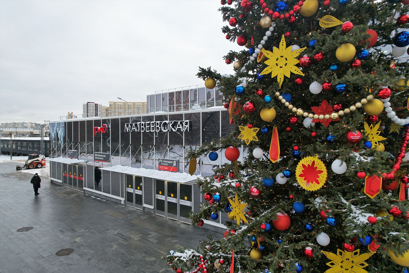 Станция Матвеевская будущего МЦД-4 открыта после реконструкции
