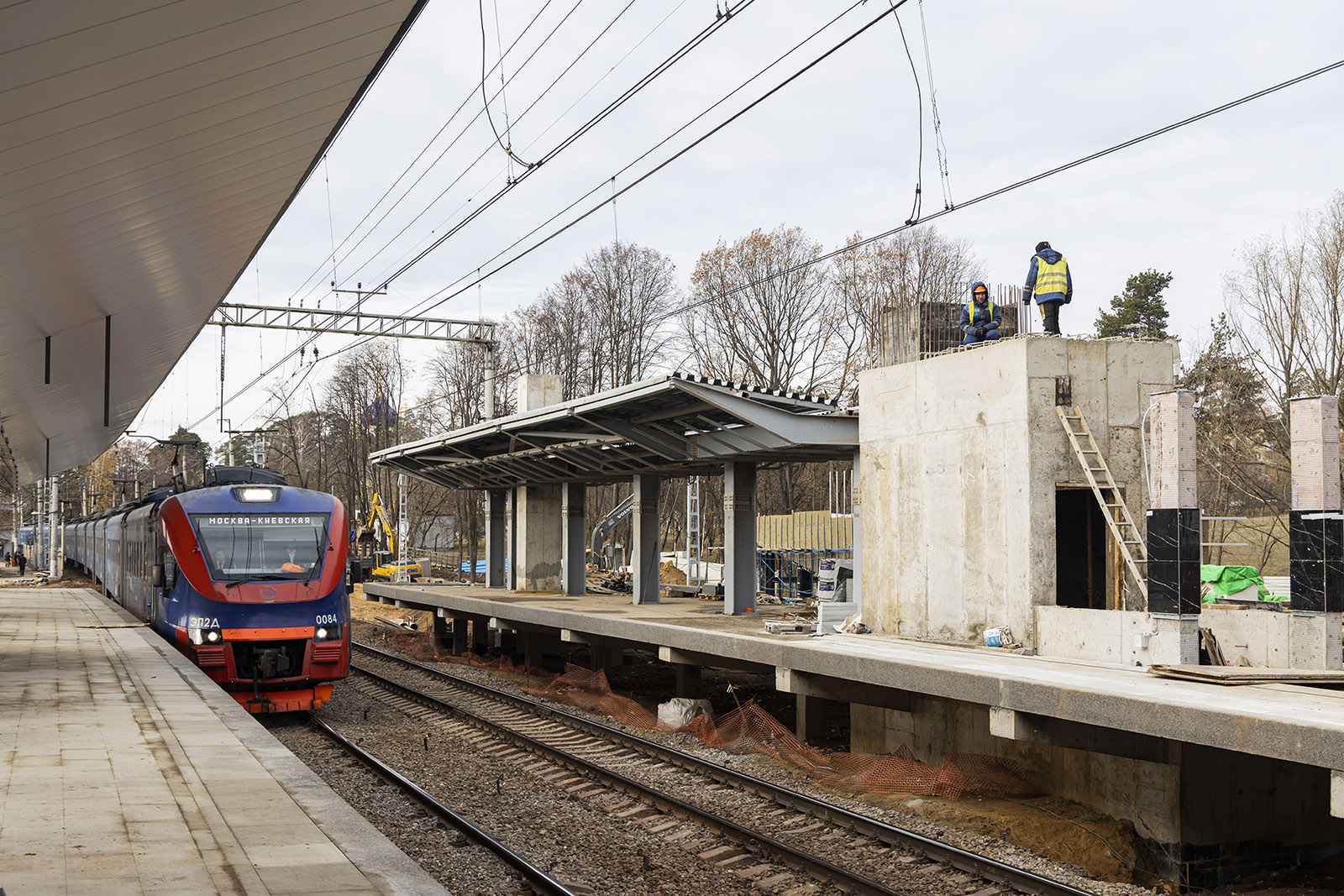 Станция МЖД Переделкино после реконструкции превратится в современный вокзал 