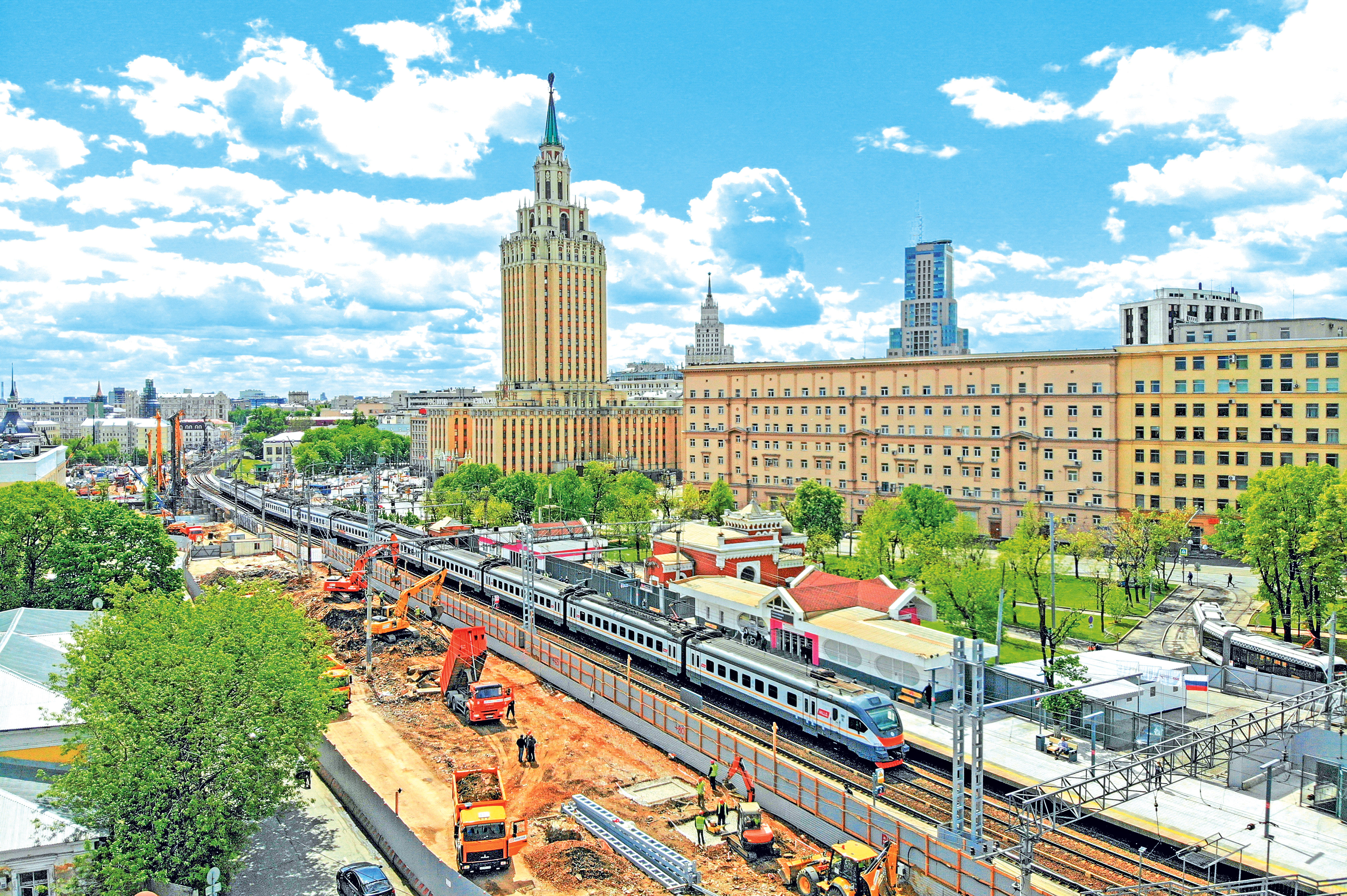 Железные дороги москвы