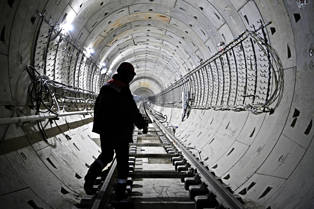 тоннель станции "Воронцовская"