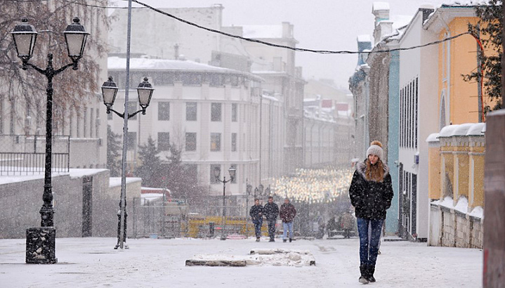 В конце октября в Москве пойдет снег
