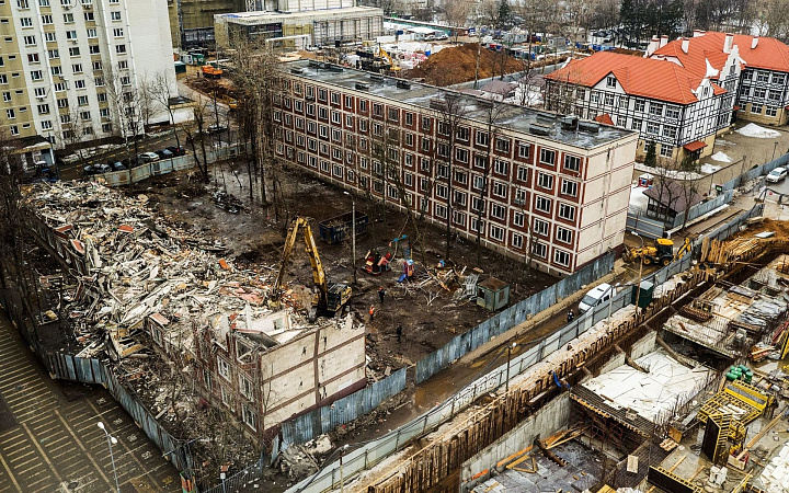 По программе реновации в Москве построено более 60 домов