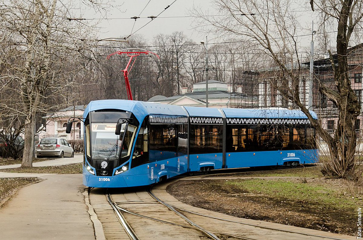 К 10 мая в Москве откроют закрытые на ремонт участки трамвайных путей 