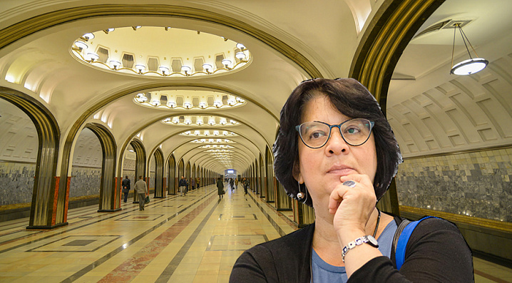 Евгения Гершкович: «В метро смешался абсурд всей истории страны»