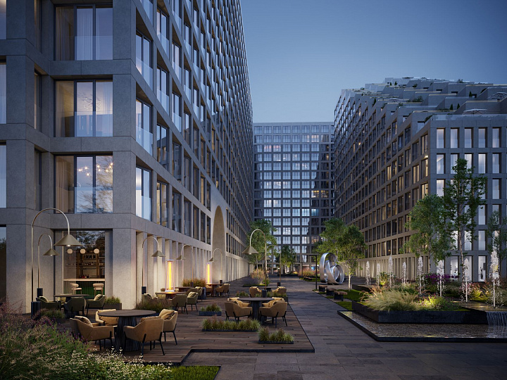 Комплекс апартаментов с террасами Insider будет построен на набережной Москвы-реки