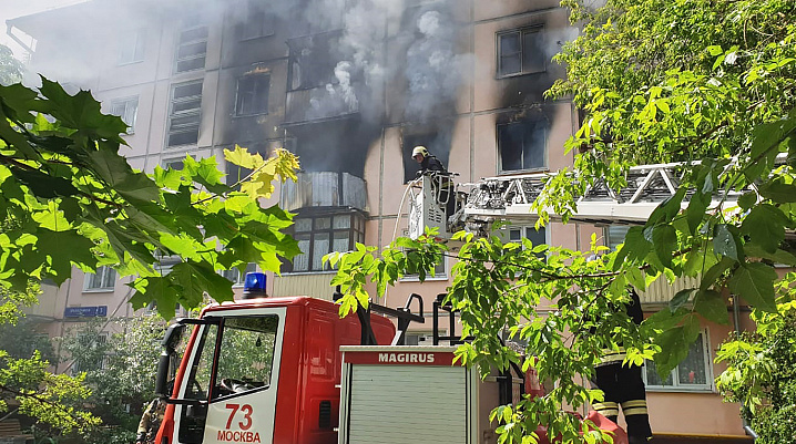 В жилом доме на юго-востоке Москвы произошел взрыв